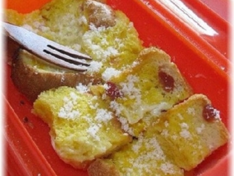 スチームケースでフレンチトースト